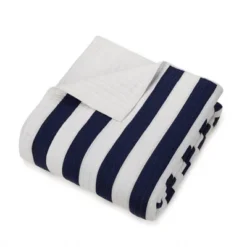 3pc King Block Stripe Quilt & Sham Set Blue - Ampersand For Makers Collective -Cozy Bedding Home GUEST 4da6b8c6 f122 494c 9092 e0f95398d0fc