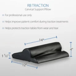 Core Products RB Traction Cervical Support Pillow - Black -Cozy Bedding Home GUEST 51c690a2 5690 4e79 9652 fb9d7ae1acd8