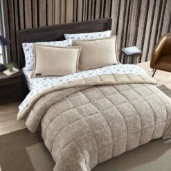Eddie Bauer Sherwood 100% Microfiber Comforter & Sham Set -Cozy Bedding Home GUEST 5255f316 7435 4250 8b1f 57fc29579ea2