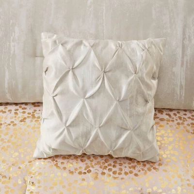 7pc Midnight Sky Metallic Print Comforter Set - Madison Park 12 7pc Midnight Sky Metallic Print Comforter Set - Madison Park - Image 10