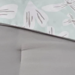 Floral Print Microfiber Reversible Comforter & Sheet Set Mint Green - Room Essentials™ -Cozy Bedding Home GUEST 559ff4c3 7a1c 40cb 9124 5697cf0845dd