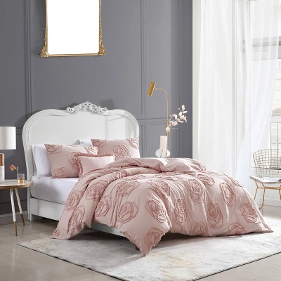 Rambling Rose Duvet Cover Bonus Set Pink - Betseyville 4 Rambling Rose Duvet Cover Bonus Set Pink - Betseyville - Image 2