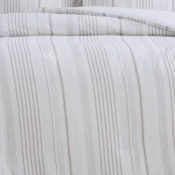 Cottage Classics Warm Hearth Stripe Comforter Set