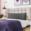 PiccoCasa Soft Cotton Body Zipper Closure 20"x 55" Pillowcase 1PC -Cozy Bedding Home GUEST 5a1e4e9a fd06 4ea7 843b 977d6cd4d6ca