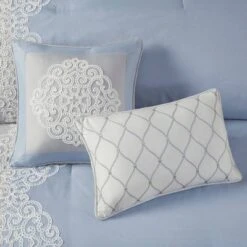Madison Park 8pc Arabella Embroidered Microfiber Comforter Set -Cozy Bedding Home GUEST 5cd1d30d 4c54 4b06 b38f 1d36faafe893
