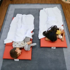 ECR4Kids Blanket, Rest Time Accessories, White, 12-Pack -Cozy Bedding Home GUEST 5d73a537 2ec6 48bd 9798 847daafc4c73