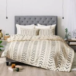 Iveta Abolina Mud Cloth Inspo VIII Comforter Set Cream - Deny Designs -Cozy Bedding Home GUEST 5f09b038 ecab 4f48 b65c 27a9b1cb58c4
