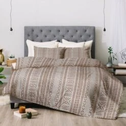 Little Arrow Design Co Mudcloth Geometric Comforter Set - Deny Designs