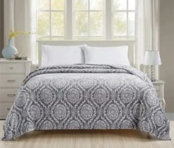 Noble House Extra Comfy & Soft Lightweight Blanket Queen & King - Gracey -Cozy Bedding Home GUEST 645b79c3 0c55 41db 876f 95a2f27fcf2d
