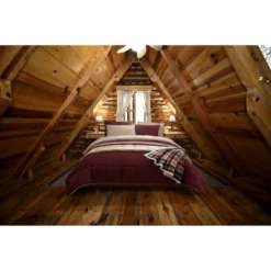 Eddie Bauer Sherwood 100% Microfiber Comforter & Sham Set -Cozy Bedding Home GUEST 66e5af09 cc5f 4990 b729 03c8f46d6756