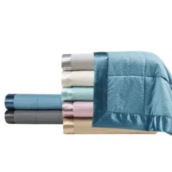 Parkman Oversized Down Alternative Blanket With Satin Trim -Cozy Bedding Home GUEST 690bfac6 33c7 4911 868b 86c24aae7eeb