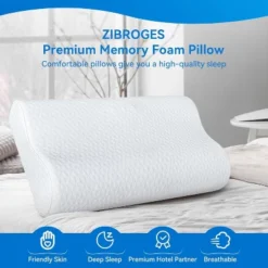 FAPO Cervical Neck Pillow Queen Size - Sandwich Dynamic Memory Foam Pillow For Sleeping, Adjustable Contour Ergonomic Orthopedic Cooling Pillow 13 FAPO Cervical Neck Pillow Queen Size - Sandwich Dynamic Memory Foam Pillow For Sleeping, Adjustable Contour Ergonomic Orthopedic Cooling Pillow -Cozy Bedding Home GUEST 6baa0265 3240 4d3a b9de 8e6edfa7ae59