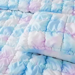 Lush Decor Twin XL Puff Bed Blankets Rainbow 2pc Set -Cozy Bedding Home GUEST 6c5cde39 aba5 49bc 8d2c c6e7344d1043