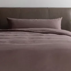 100% French Linen Lumbar Sham 16" X 44" | BOKSER HOME -Cozy Bedding Home GUEST 6e2ec7cf acb2 4fd8 afbf d97216d2b559