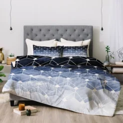 Elisabeth Fredriksson Hexagons & Diamonds 100% Cotton Comforter Set - Deny Designs -Cozy Bedding Home GUEST 6e9560e3 ed74 490f 95cf c90a0d7a3c7b 1