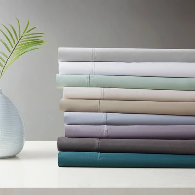 600 Thread Count Cooling Cotton Blend 4pc Sheet Set 7 600 Thread Count Cooling Cotton Blend 4pc Sheet Set - Image 5