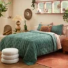 Vintage Chenille Sunset & Vine Quilt Sham Light Teal - Opalhouse™ Designed With Jungalow™ -Cozy Bedding Home GUEST 711e8f8f f88a 400c b271 a44bd4e4578e