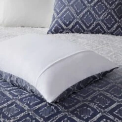 Camille Ombre Clipped Jacquard Duvet Cover & Sham Set Navy -Cozy Bedding Home GUEST 7126c614 f3cf 413c 97ec 1ccb38606aaa