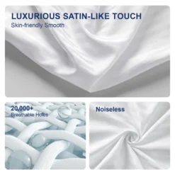 Itopfox Soft Queen Size Pillows Set Of 2, Fluffy & Supportive Bed Pillows For Back Stomach Side Sleepers Filled With Down Alternative, Luxury Pillows -Cozy Bedding Home GUEST 71eeac33 2488 418b bfd1 1a862f447400