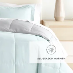 Reversible Comforter And Shams Set, Ultra Soft, Easy Care, - Becky Cameron -Cozy Bedding Home GUEST 729d8cc7 1387 46f2 8146 e289f8033678