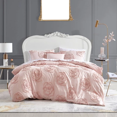 Rambling Rose Duvet Cover Bonus Set Pink - Betseyville 8 Rambling Rose Duvet Cover Bonus Set Pink - Betseyville - Image 6