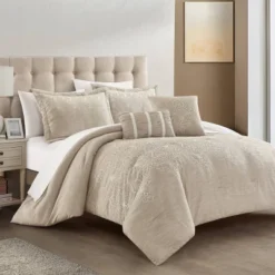 Yasmine Bed In A Bag Comforter Set - Chic Home Design -Cozy Bedding Home GUEST 7372694e 35d1 4dcd a8e6 3aaeb40f92d1
