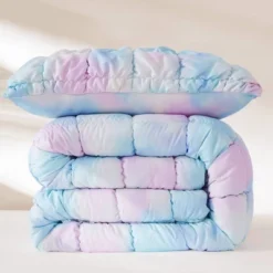 Lush Decor Twin XL Puff Bed Blankets Rainbow 2pc Set -Cozy Bedding Home GUEST 73b1f09c 76e0 4ac4 b5c9 d22680d6bbf6