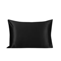 2 Pcs Standard Silk Gift Set Pillowcase And Eye Cover Black - PiccoCasa 9 2 Pcs Standard Silk Gift Set Pillowcase And Eye Cover Black - PiccoCasa -Cozy Bedding Home GUEST 744d71cd cfb0 477f 9cb1 3e08832e313c