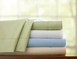 Pointehaven 800 Thread Count Long Staple Cotton Deep Pocket Luxury 4 Pc Sheet Set
