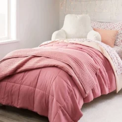 Sherpa Bed Rest Pillow - Room Essentials™ -Cozy Bedding Home GUEST 74e4b099 60b0 4987 afed 2b719f1fd6d5