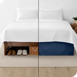 Tailored 15" Pleated Bed Skirt By Bare Home -Cozy Bedding Home GUEST 75255fdc 7048 47b6 b5bc 64efd226bf48