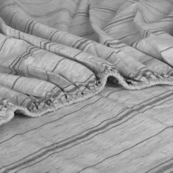 Full Printed Pattern Peached Cotton Percale Melange Sheet Set Minimal - Macaron -Cozy Bedding Home GUEST 7754d8bd fd32 4eb9 b934 afd528544ca9