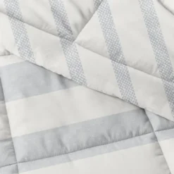 Geometric Modern Reversible Soft Comforter Sets, Down Alternative, Easy Care - Becky Cameron -Cozy Bedding Home GUEST 77e635c6 f63b 4095 b659 336e184204bd