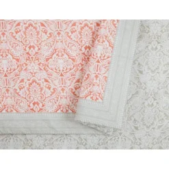Twin/Twin XL 2pc Coral Gables Comforter Set Coral/White - Jessica Simpson -Cozy Bedding Home GUEST 79e992ad a7f7 4e52 a533 abc94d6d734e