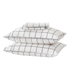 Great Bay Home Printed Ultra Soft Brushed Microfiber Sheet Set -Cozy Bedding Home GUEST 7b1d1996 965b 49fc 903d 3c20d73ea4df