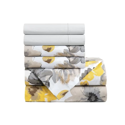 6pc Leah Patterned Sheet Set - Lush Décor 7 6pc Leah Patterned Sheet Set - Lush Décor - Image 5