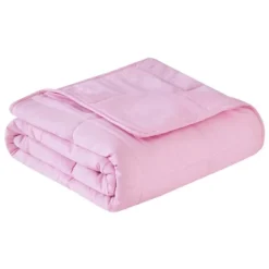 40"x50" 5lbs Microfiber Weighed Travel Reversible Throw Blanket - Bon Voyage -Cozy Bedding Home GUEST 8317eb9c c676 4f88 977d 20e4f1014131