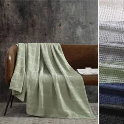 Kenneth Cole New York Cotton Blanket (Essentials-Black)-Twin -Cozy Bedding Home GUEST 835f8a2a c59b 467e b6c7 4d3dd49db64e