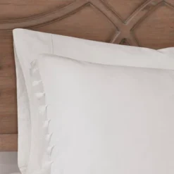 3pc Full/Queen Sula Cotton Comforter Set Ivory -Cozy Bedding Home GUEST 844edf30 4048 491a b579 4f1ff4989734