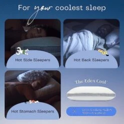 Coop Home Goods Eden Cool+ Pillow -Cozy Bedding Home GUEST 85d8f1b5 905f 40b8 9723 fad44459359e