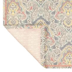 4pc Queen Artisanal Reversible Comforter Set Mineral - Waverly -Cozy Bedding Home GUEST 86341792 6bae 4bc6 8386 ef44a97efbc8