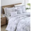 5pc Full/Queen Kayo Comforter & Sham Bonus Set Gray - Tommy Bahama -Cozy Bedding Home GUEST 86ced667 730e 4c40 9218 4d8a873a4c87