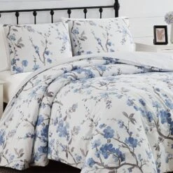 Kasumi Floral Duvet Cover Set - Cannon -Cozy Bedding Home GUEST 8705c38b 12ba 4308 bc5b 8d1a4b82a211
