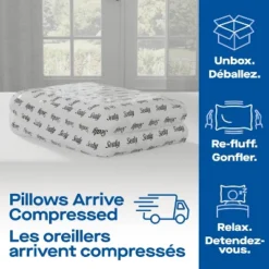 Sealy King 2pk Medium Dream Touch Pillow -Cozy Bedding Home GUEST 87469aea 913f 44f4 8901 fe3ee50f931a