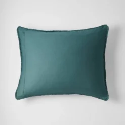 Textured Chambray Cotton Pillow Sham - Casaluna™ -Cozy Bedding Home GUEST 88eeed57 8778 4341 8efa dfd10bb1ea42