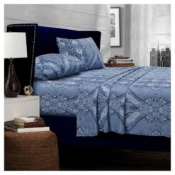 Atlantis Deep Pocket Sateen Sheet Set - Tribeca Living® -Cozy Bedding Home GUEST 8aa7eefa 91e4 4f01 97df 3df8bc18f600