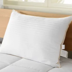 Cheer Collection Set Of 2 Down Alternative Striped Pillow -Cozy Bedding Home GUEST 8cf3f2ab cdb2 480f ba94 33f54cde86b1