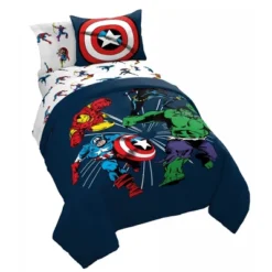 Saturday Park Marvel Comics Avengers Invincible 100% Organic Cotton Bed Set -Cozy Bedding Home GUEST 8d799e11 cf19 4f04 9490 82f433871c5a