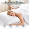 Itopfox Queen Size Pillows Set Of 2, Hotel Quality Cooling Pillows For Side Back Stomach Sleepers, Down Alternative Luxury Supportive Fluffy Pillows -Cozy Bedding Home GUEST 8ec063f9 36fc 4824 b40f f55a51f91143