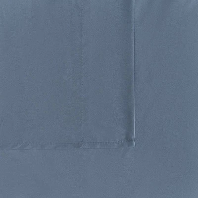 Truly Soft King Green Solid Pillowcase Pair Blue 4 Truly Soft King Green Solid Pillowcase Pair Blue - Image 2